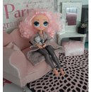  L.O.L  OMG  3-tlg. Strickjacke + Leggins + Gurtel 