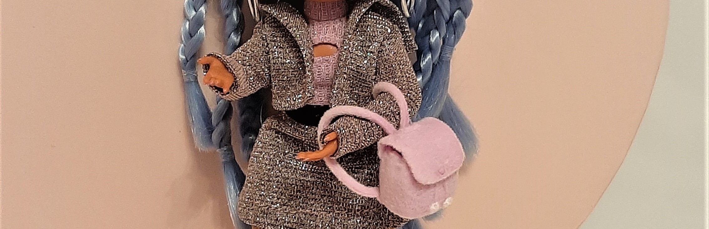 L.O.L  OMG Outfit Set in ROSA  (Jacke + Rock)